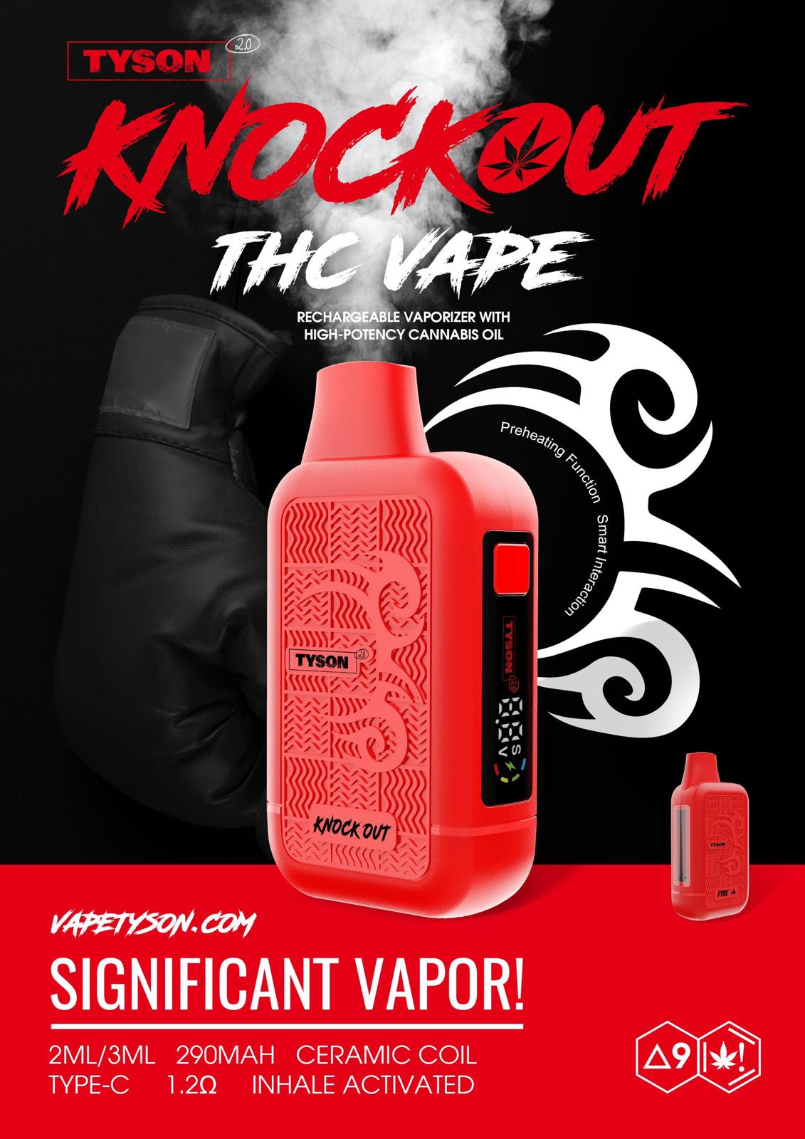 THC Knockout Vape 2mg